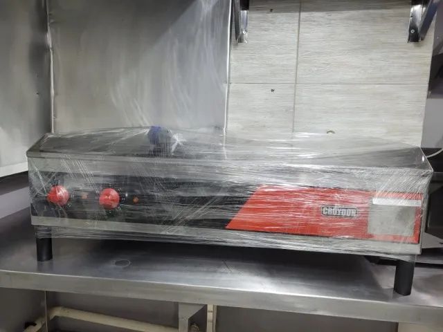 Chapa Churrasqueira Elétrica 100 cm CE10 220v Croydon - Foto 4