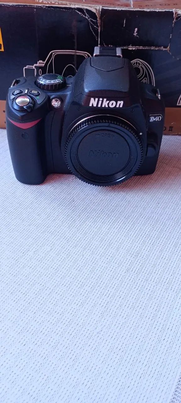 Nikon D40 Kit - totalmente Nova!!  187 cliks - Foto 5