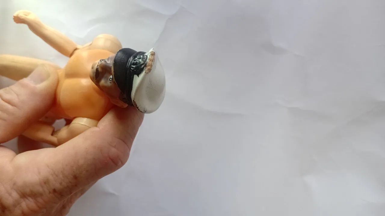 boneco antigo gi joe brinquedo articulado colecionável RARIDADE - Foto 3