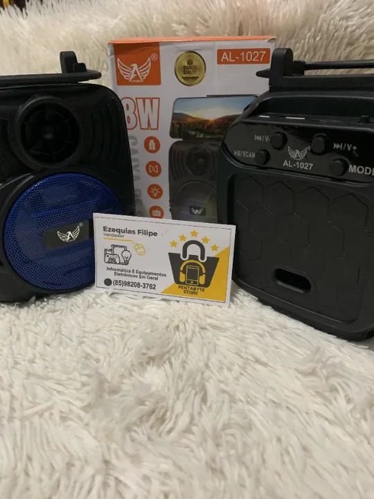 Caixa De Som 8W Bluetooth Nova Imperdível!!! - Foto 2