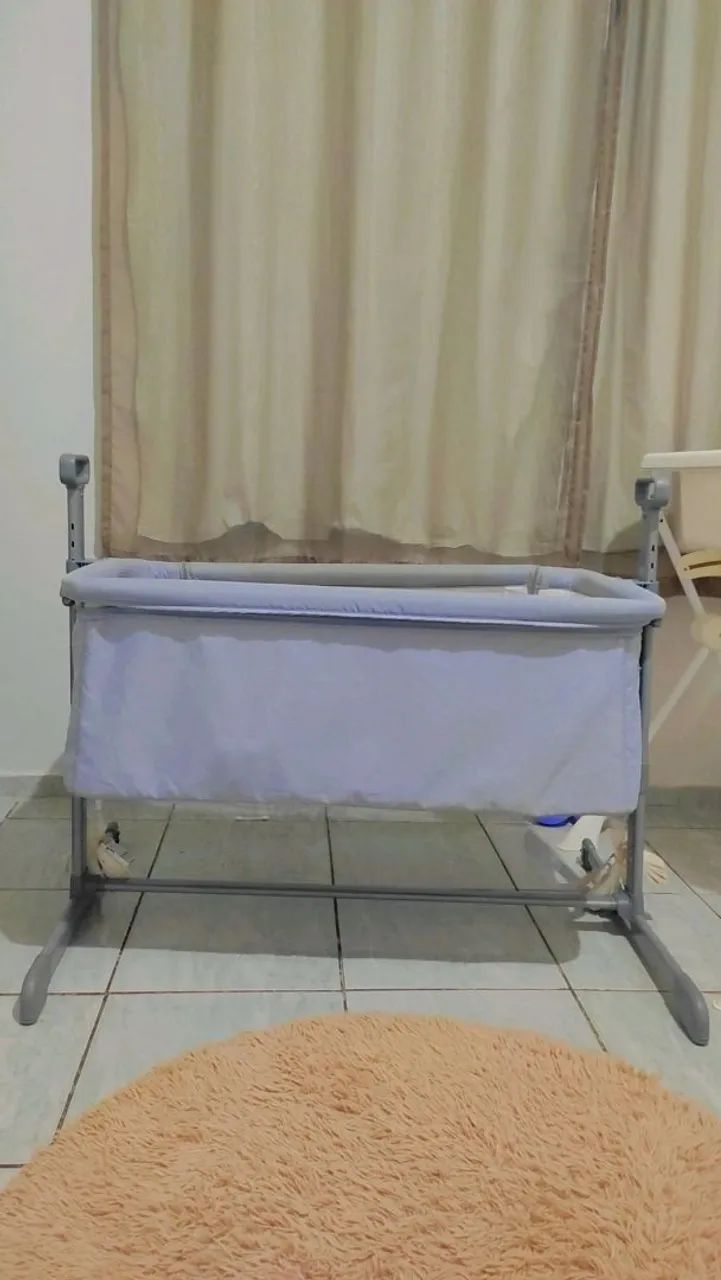 Berço Lateral Acoplado Compacto  Baby Style