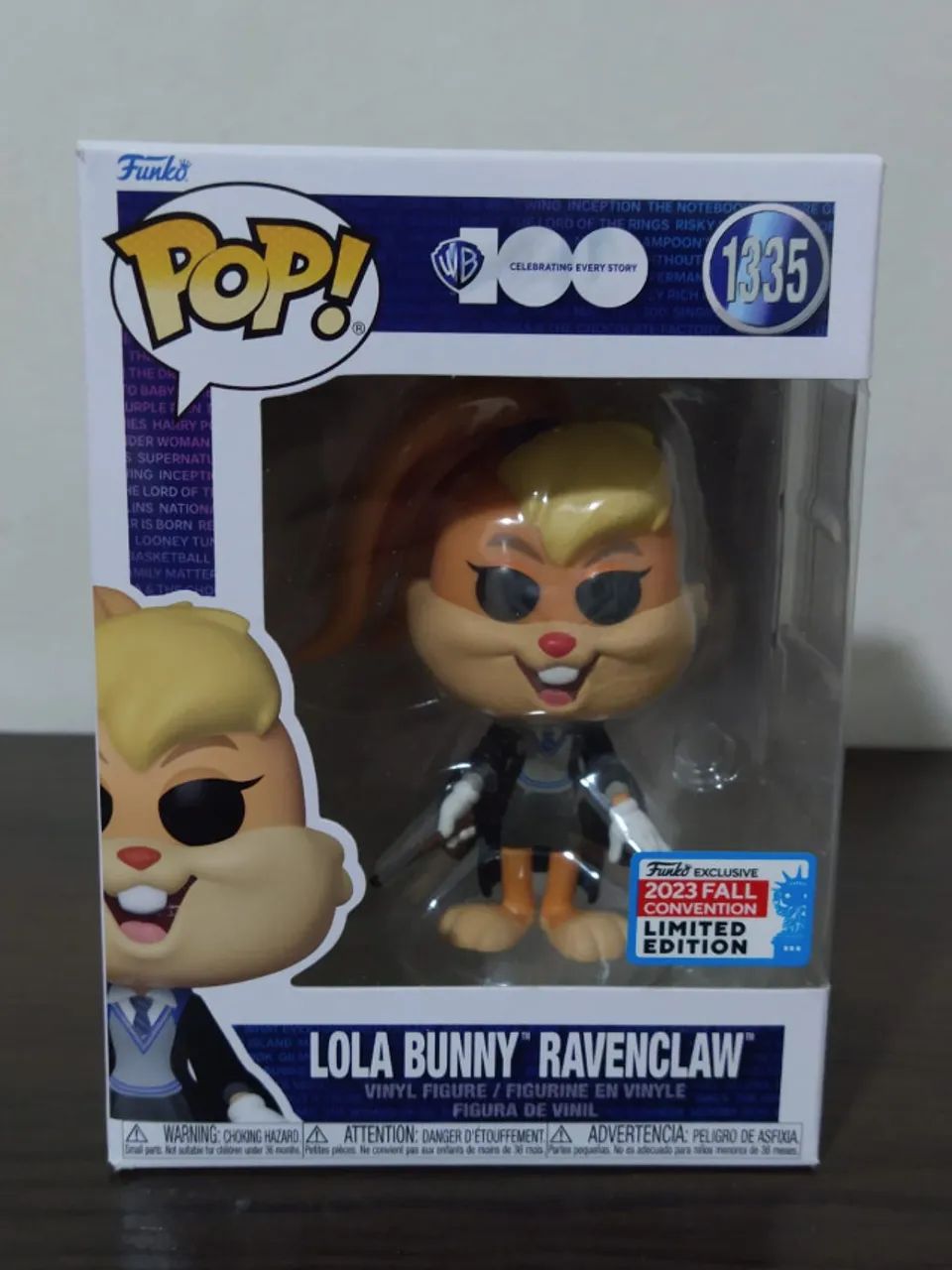 Funko Pop Lola Bunny Ravenclaw 133 Warner Bross 100Th / Harry Potter