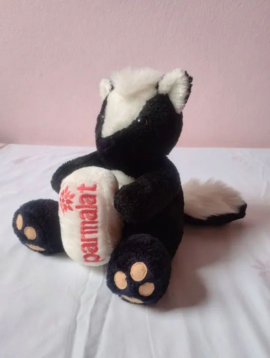 Par de Pelúcias Parmalat - Gambá e Coelho  - Foto 2