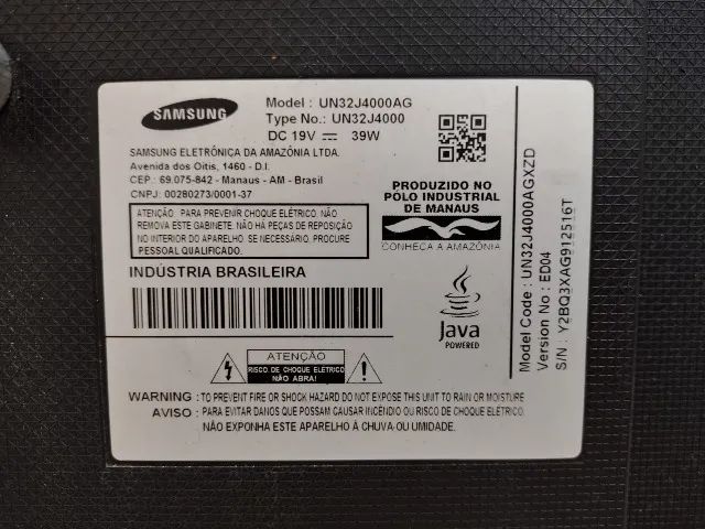 TV Samsung 32 polegadas com defeito - Foto 3