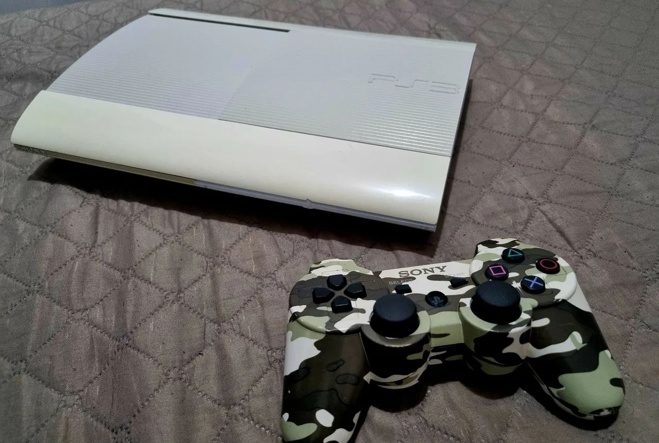 PS3 BRANCO 5OOGB