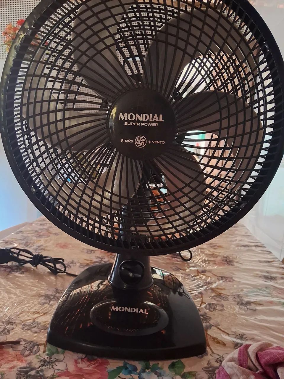 ventilador pequeno 30cm mondial  - Foto 4