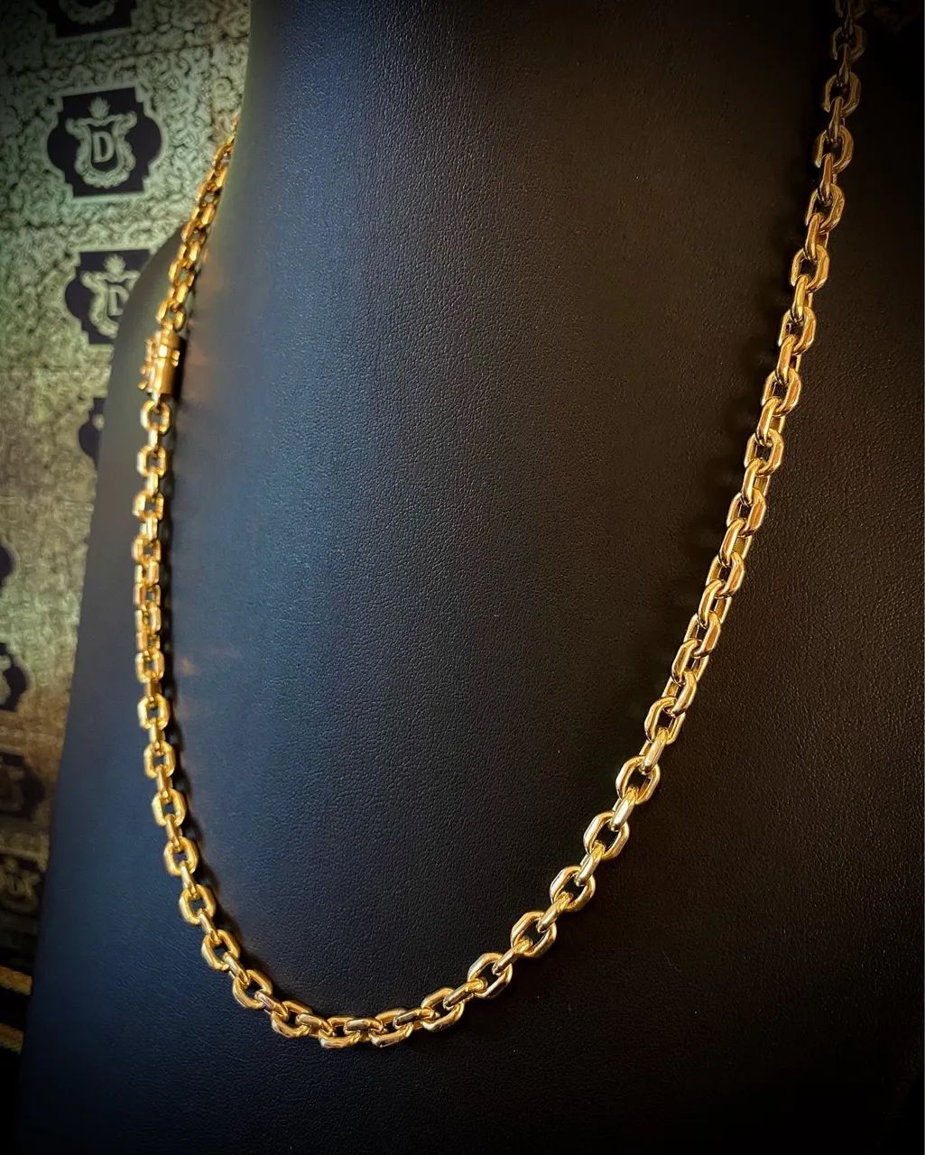 Corrente Cadeado em Ouro 18K - LIQUIDANDO ! - Foto 4