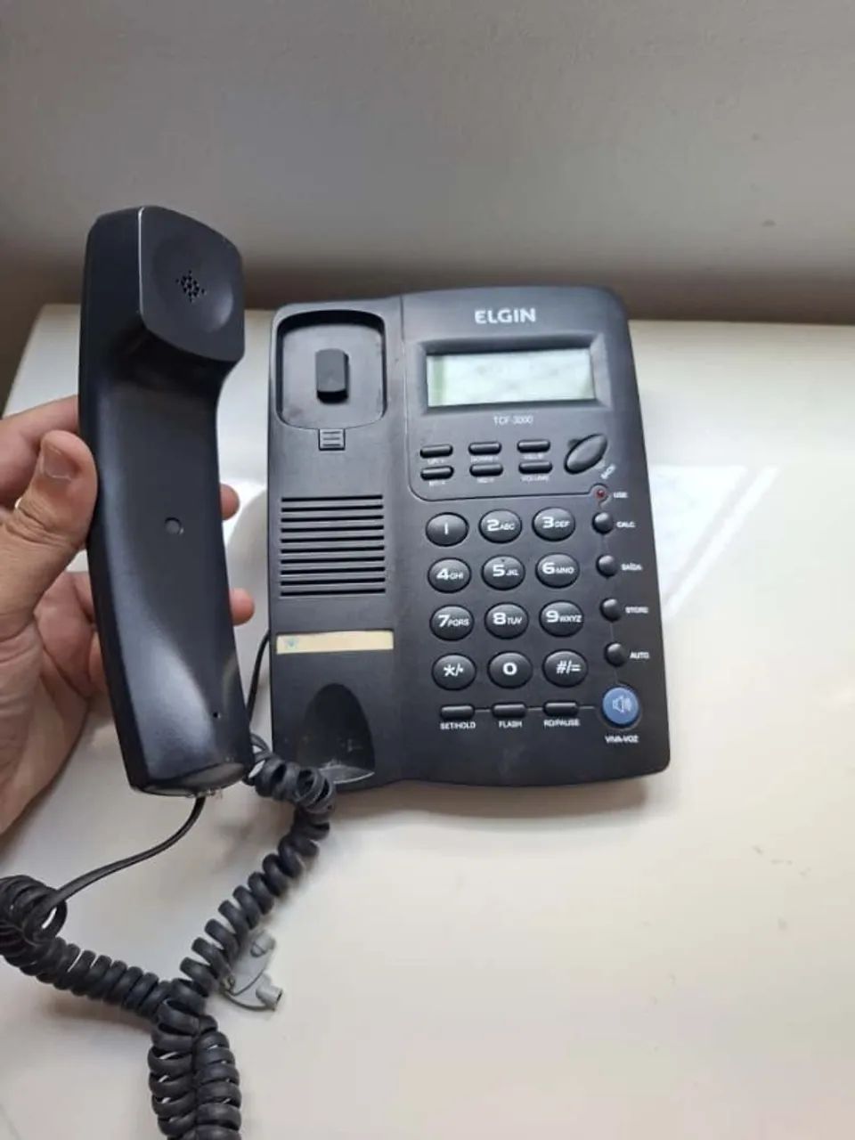 Telefone Elgin C/fio | Pouco uso - Foto 2