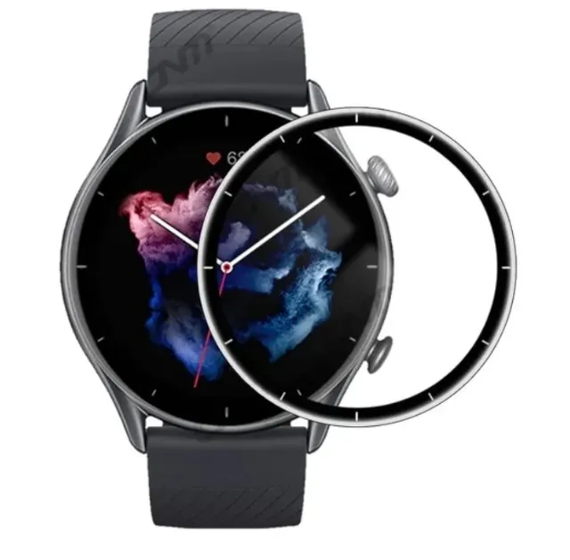 1 Películas para Relógio Amazfit Gtr3 Gts ou Bip U Pro ou Redmi Watch 3 ou Mi Band 7 Pro