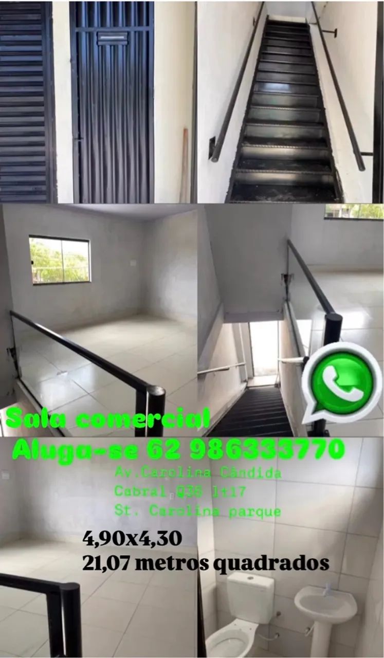 Aluga Sala comercial excelente localização, na avenida comercial 