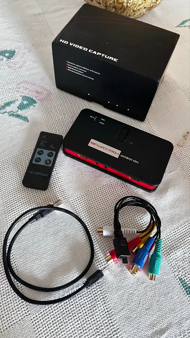 Hd Vídeo Capture Ezcap 284 Portable - 300,00