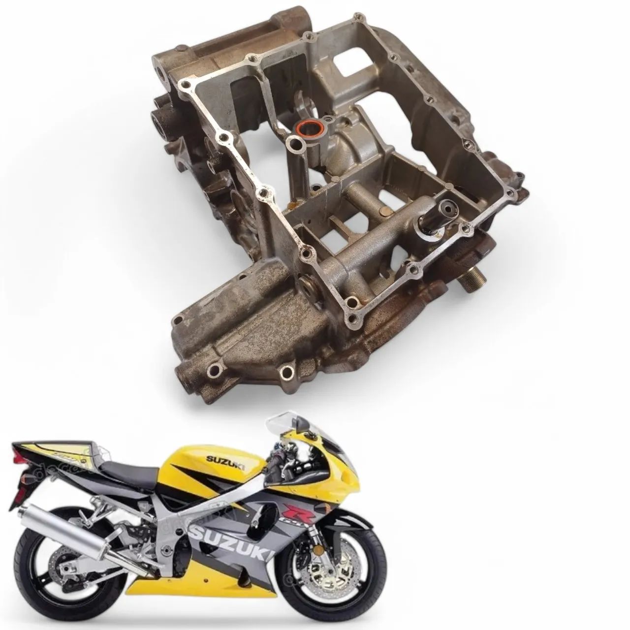 Bloco Motor Inferior Suzuki Srad 750 2003