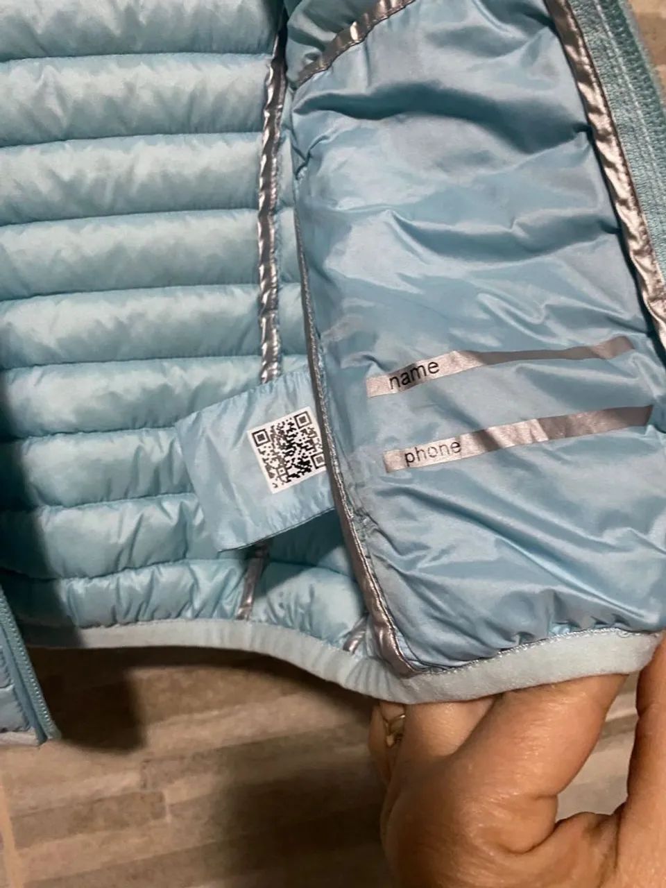 Jaqueta Infantil Azul Claro JOTT - Foto 3