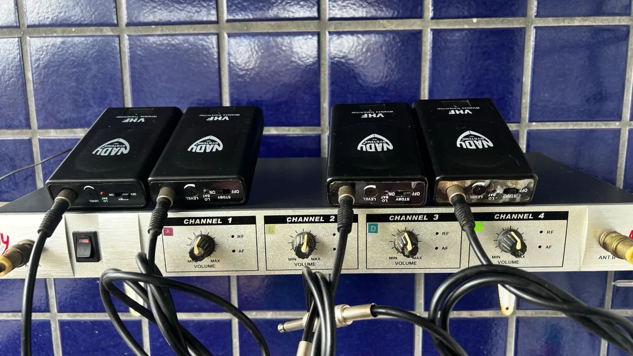 Nady 401X Quad Receptor VHF 4 - Foto 2