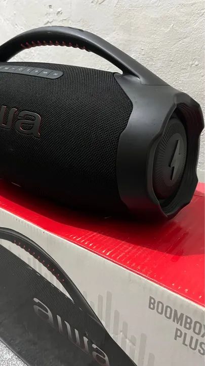 Caixa de Som Bluetooth AWA Boombox Plus