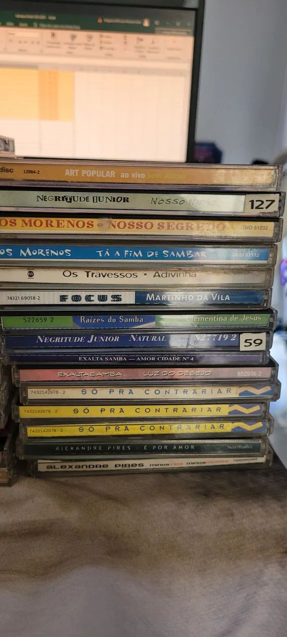 Coleção de CDs de Samba e Pagode 100 itens  - Foto 4