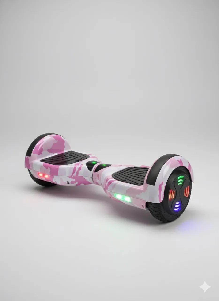 Hoverboad 6,5 led e bluetooth varios modelos com bolsa de transporte  - Foto 2