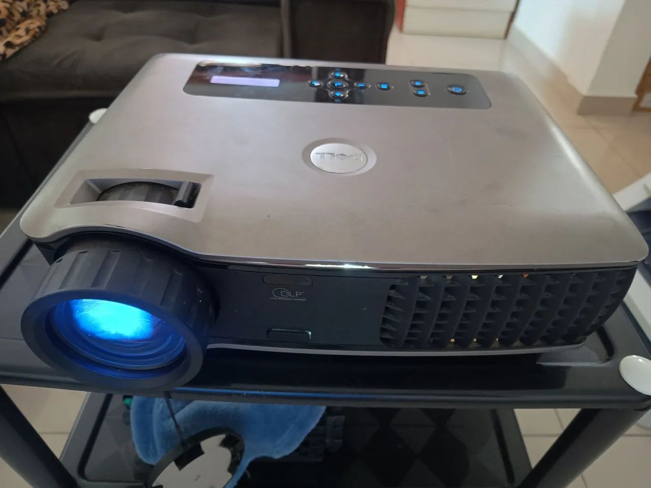 Vendo projetor Dell 5100MP Beamer Dlp Sxga+ 3300 Lumens com Hdmi, funcionando. Leia.