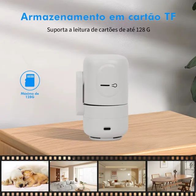 Camera Seguranca Wifi?Cameras Vigilância Wifi?Camera de Segurança?Camera Wifi 360  - Foto 5