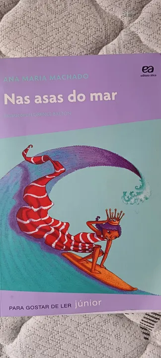 Livro Nas asas do mar