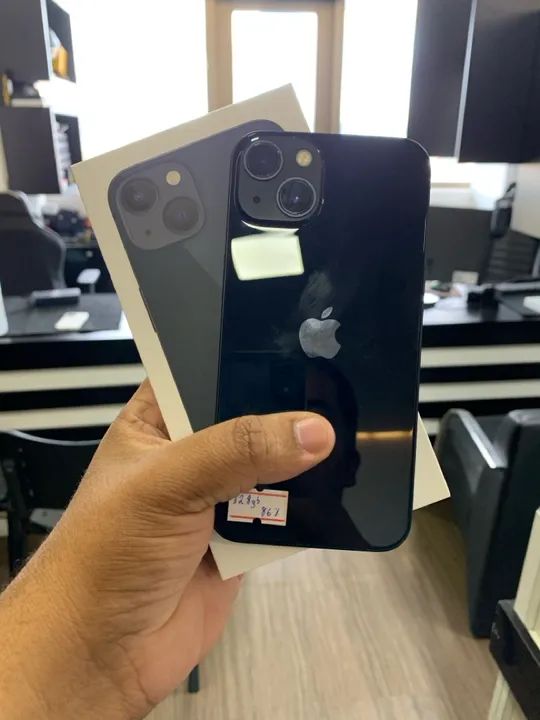IPHONE 13 DE 128GB COR PRETO APARELHO SEMI - Foto 2