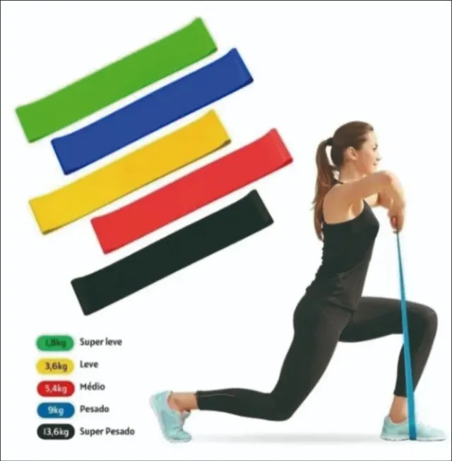 Elástico Academia Pilates Cross Fit Novo na embalagem