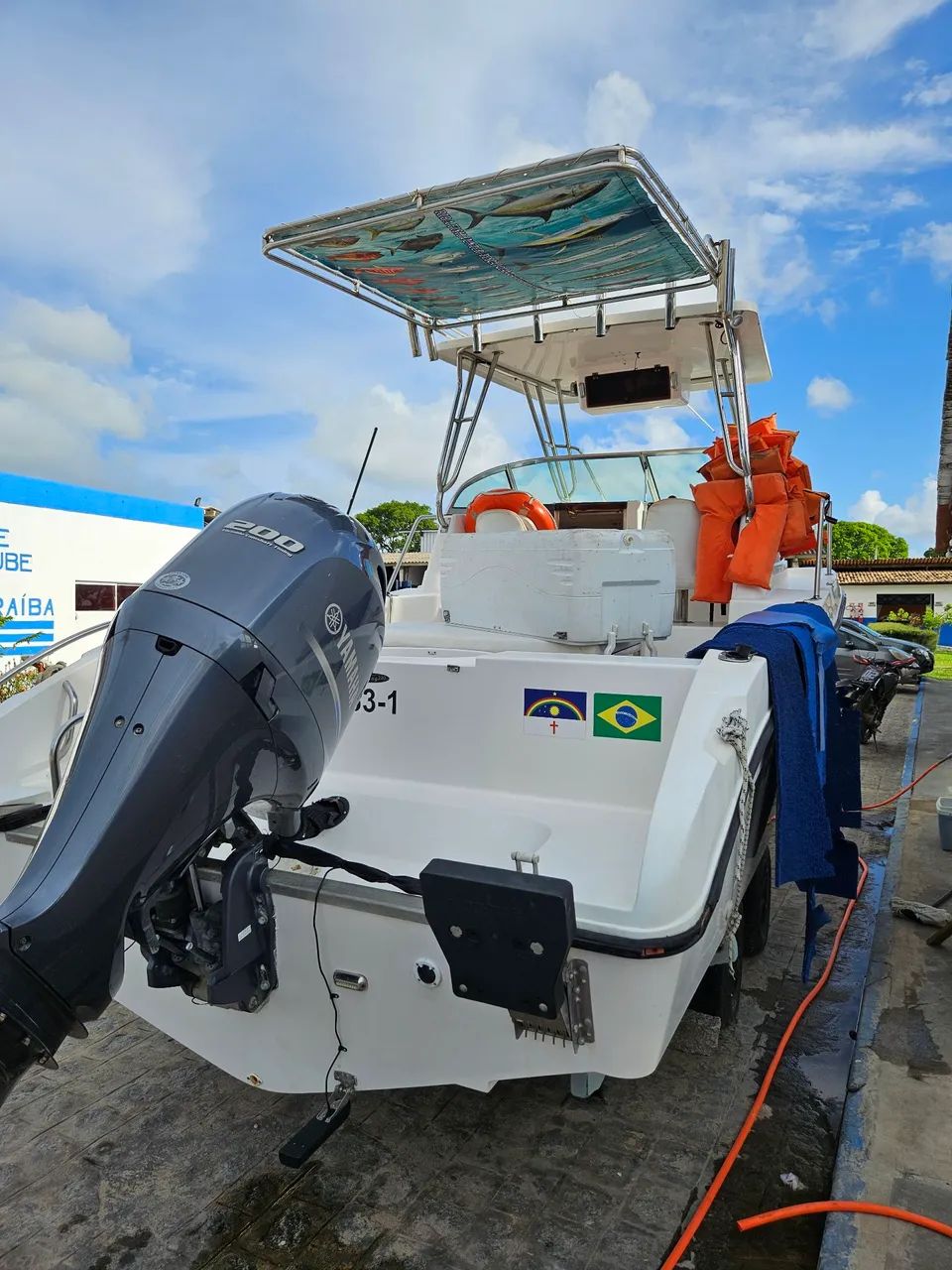 Lancha Fishing 23 Wa + Motor Yamaha 200hp 4 Tempos - Foto 4