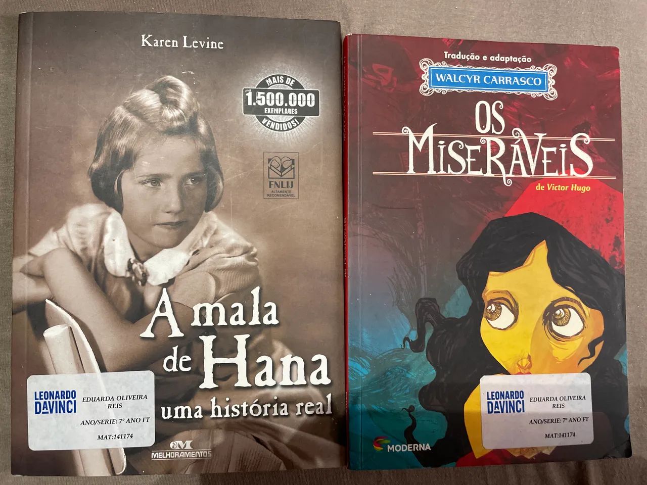 Livros paradidáticos Leonardo da Vinci 