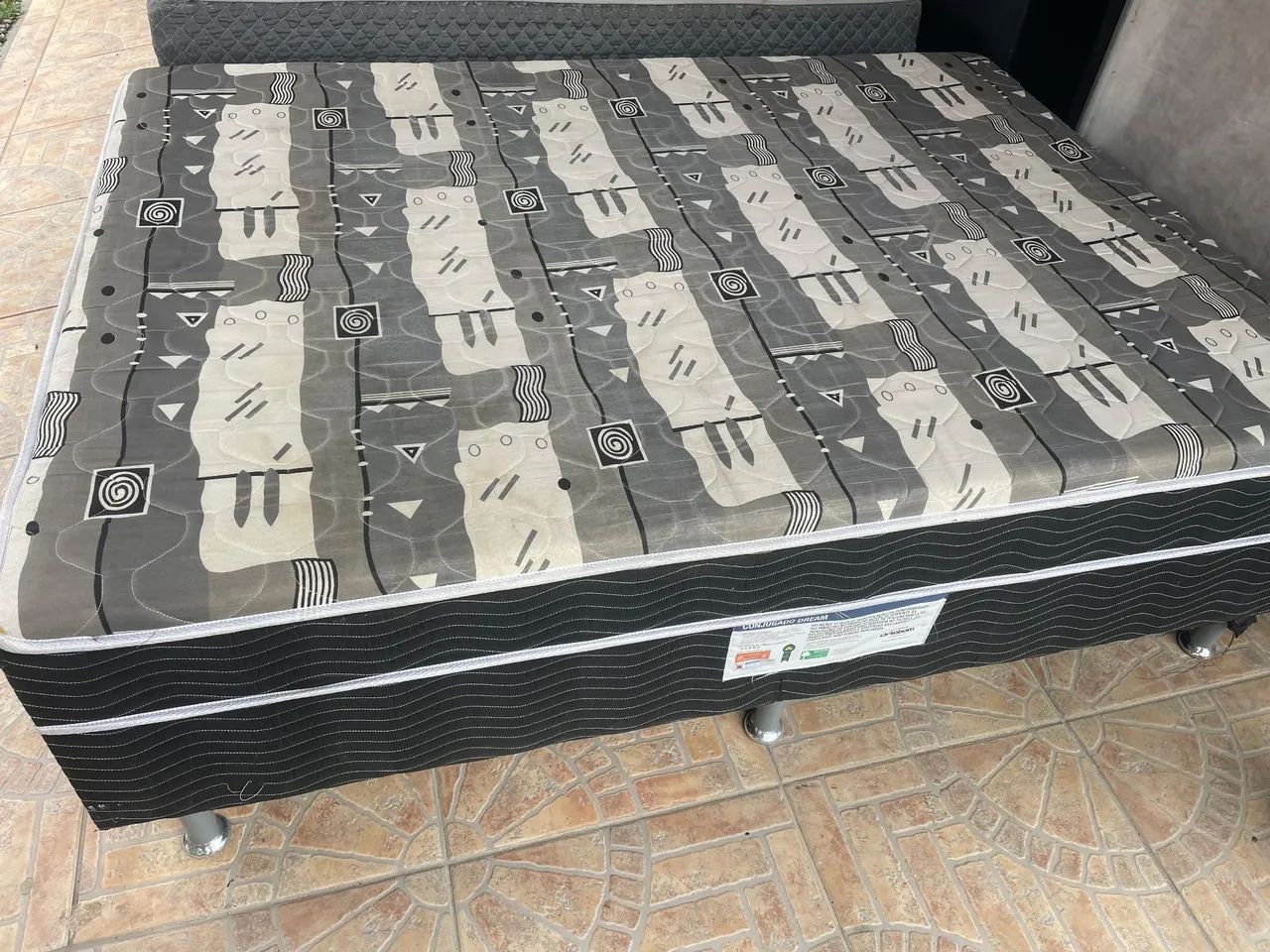 Cama de casal conjugada box 64221282099075121