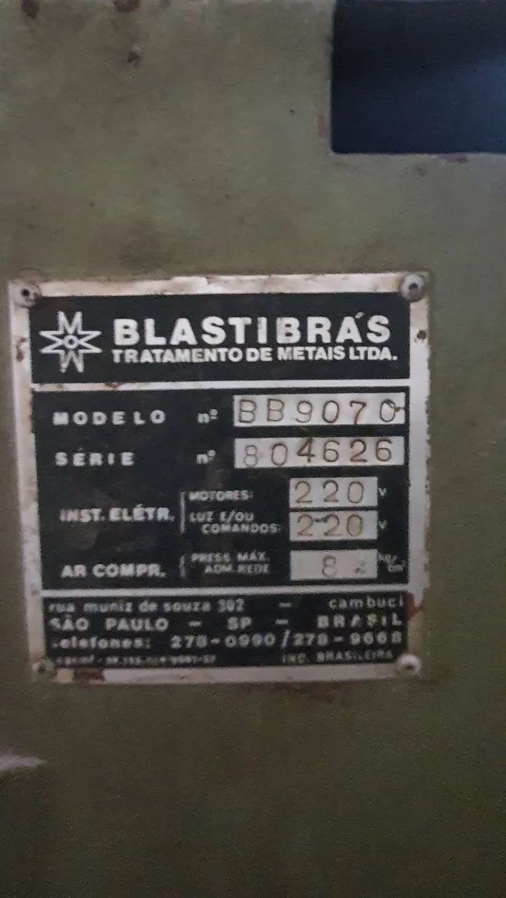 Jato de areia Blastibras - Foto 3