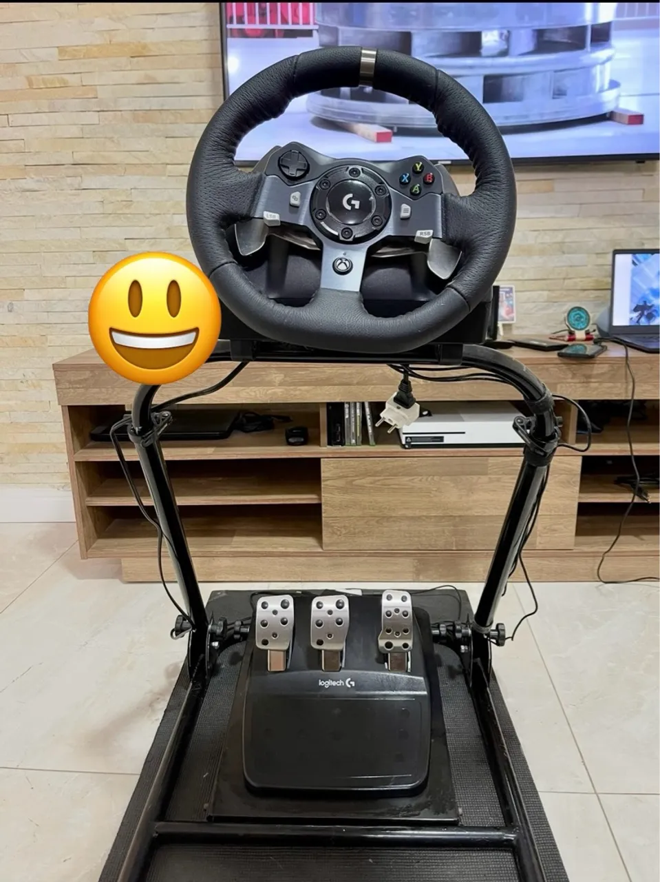 Volante Logitech G920 - Perfeito para simulação!