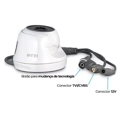 Câmera de Segurança para DVR Hd THC-T120-P 2MP 2.8MM HikVision Nova Lacrada - Foto 2