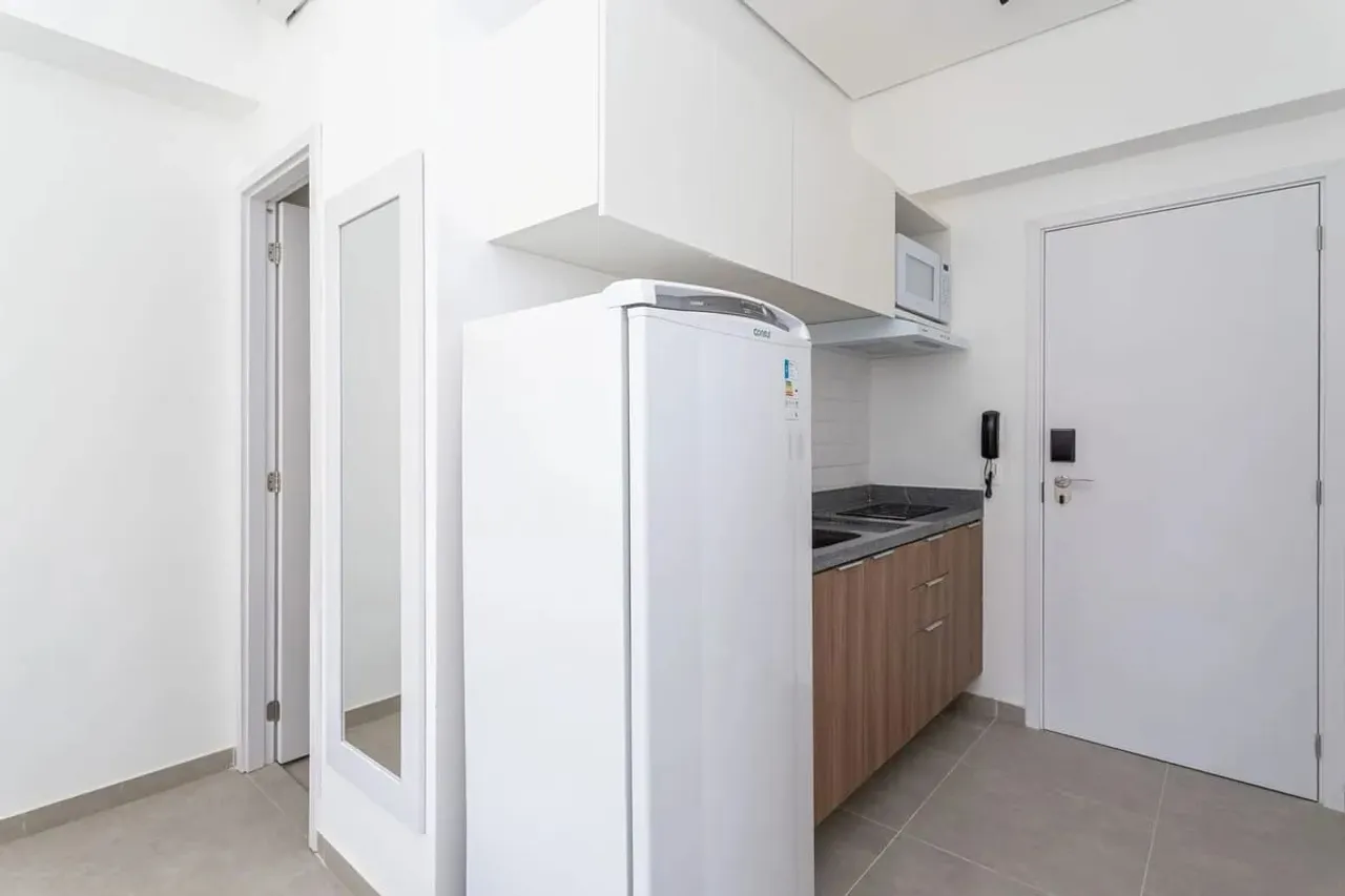 Apartamento com 1 Quarto para alugar, 25m² - Centro