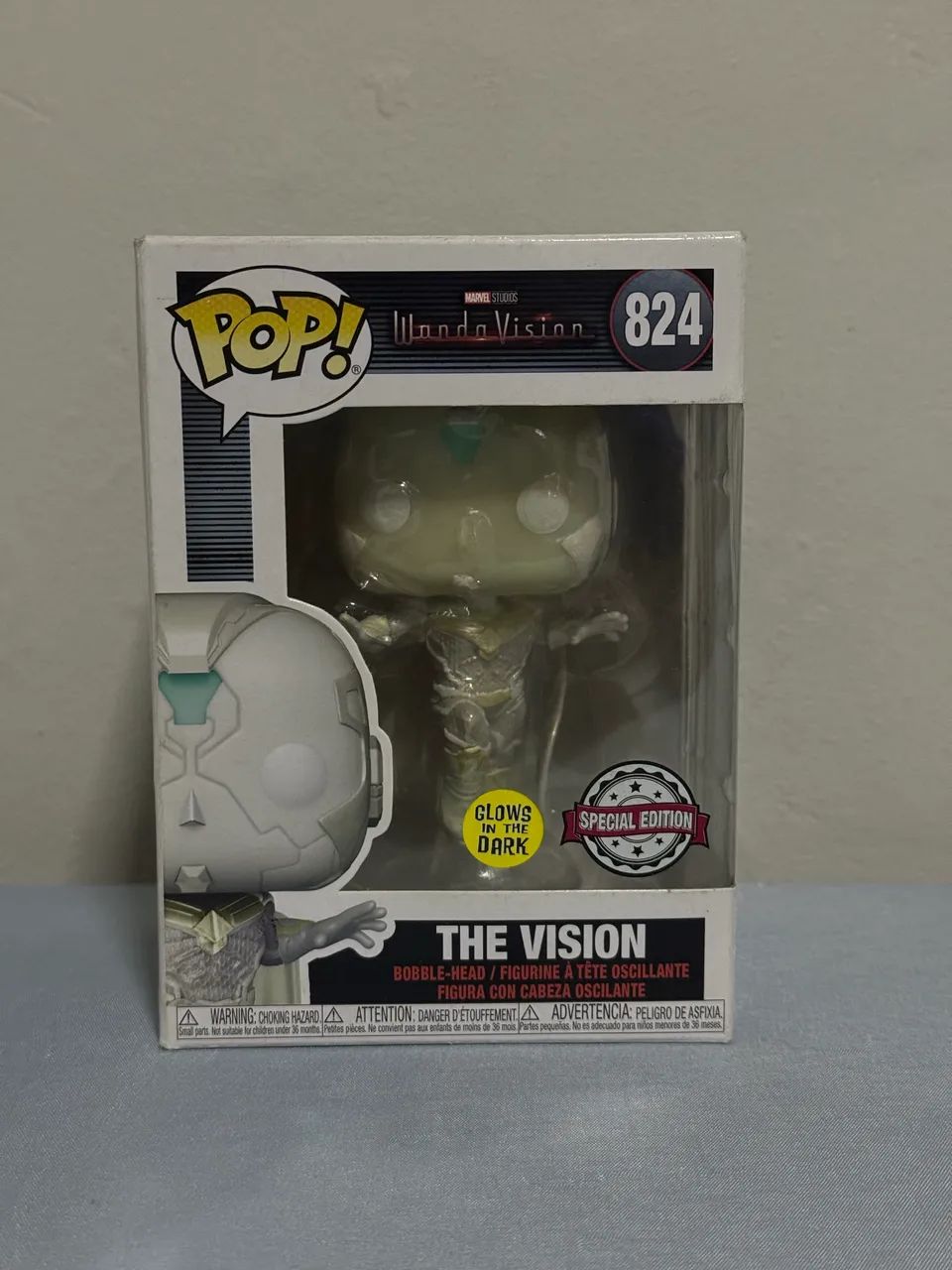 Funko Pop - WandaVision Visão #824 GITD