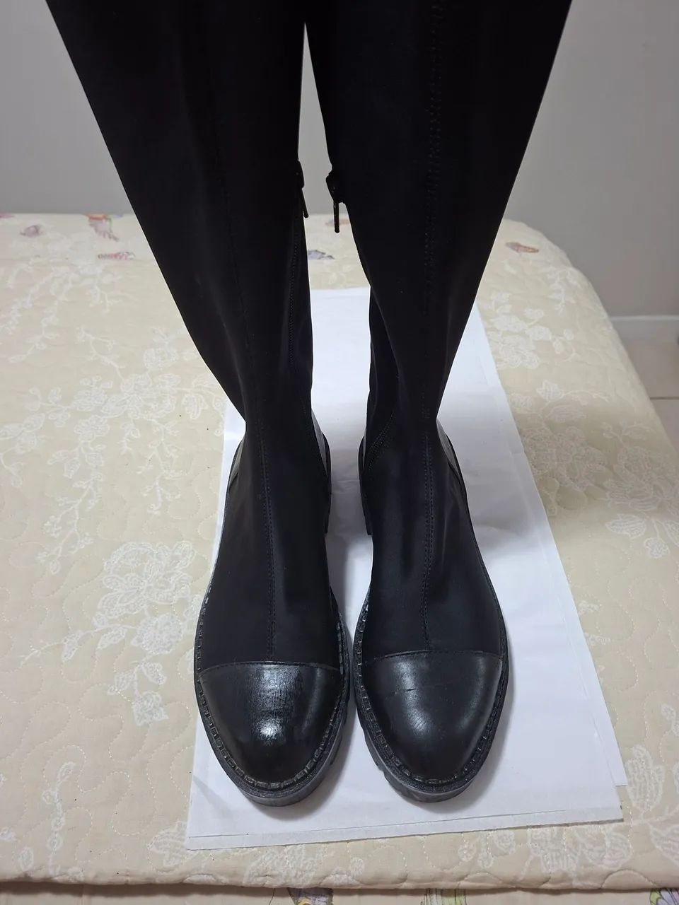 Bota coturno Zara 36 - Foto 3