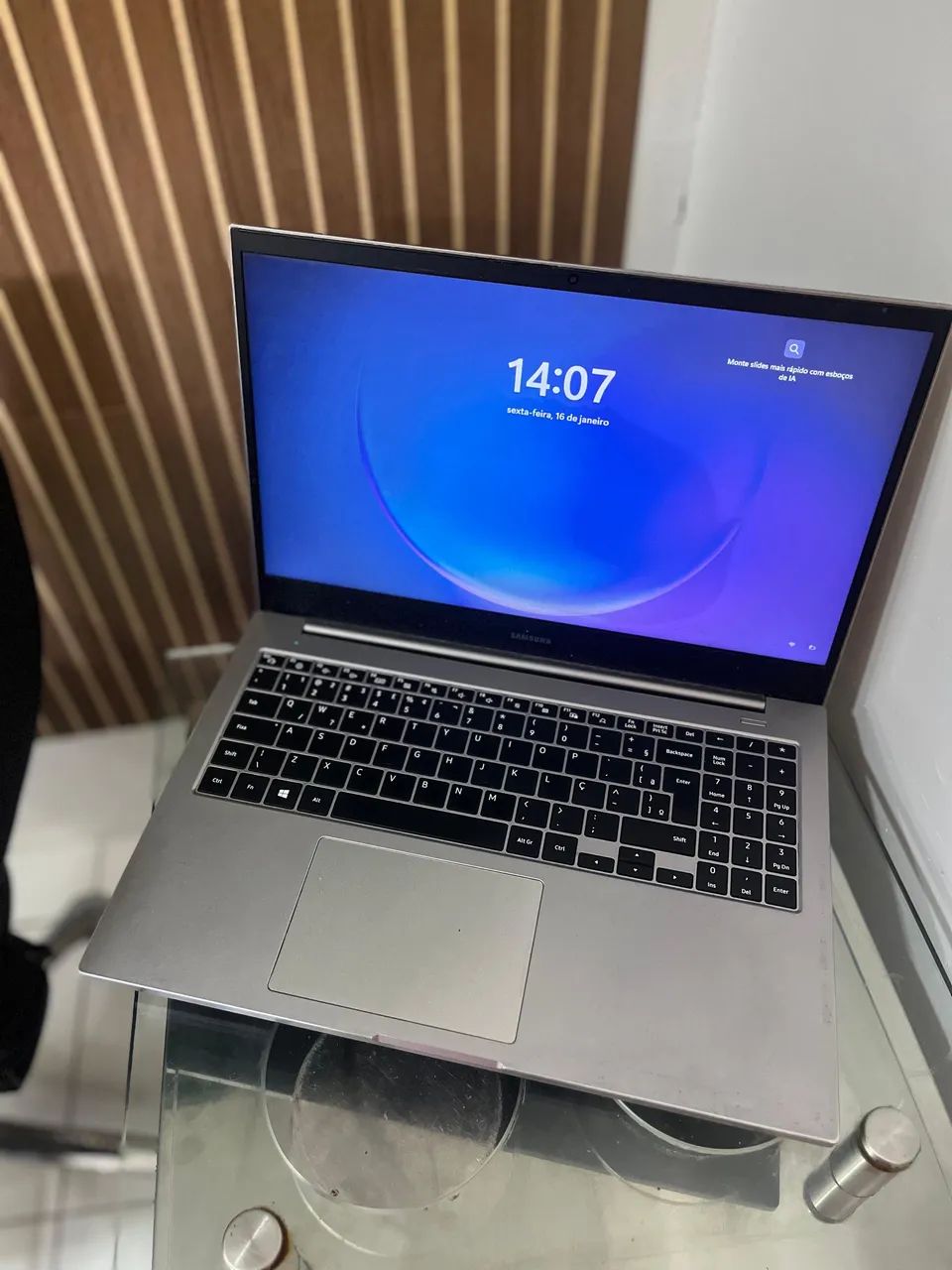 Notebook Samsung de 15.6 polegadas, Windows 11, 4 gb ram  - Foto 2