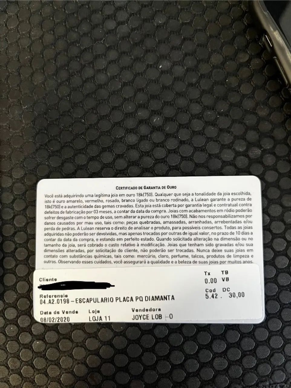 Escapulário de Ouro 18k  - Foto 2