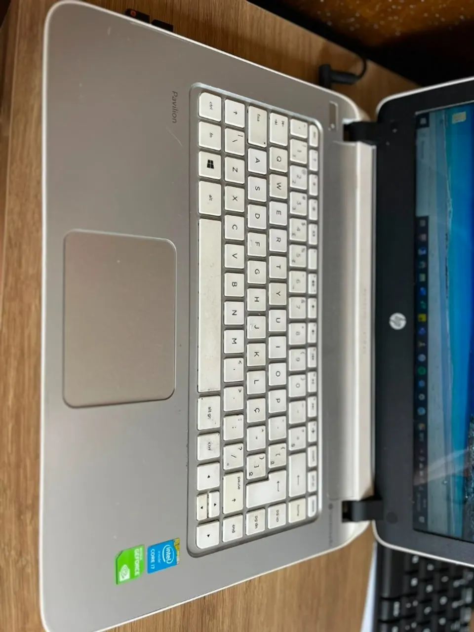 Laptop HP pavilion i7 branco - Foto 4