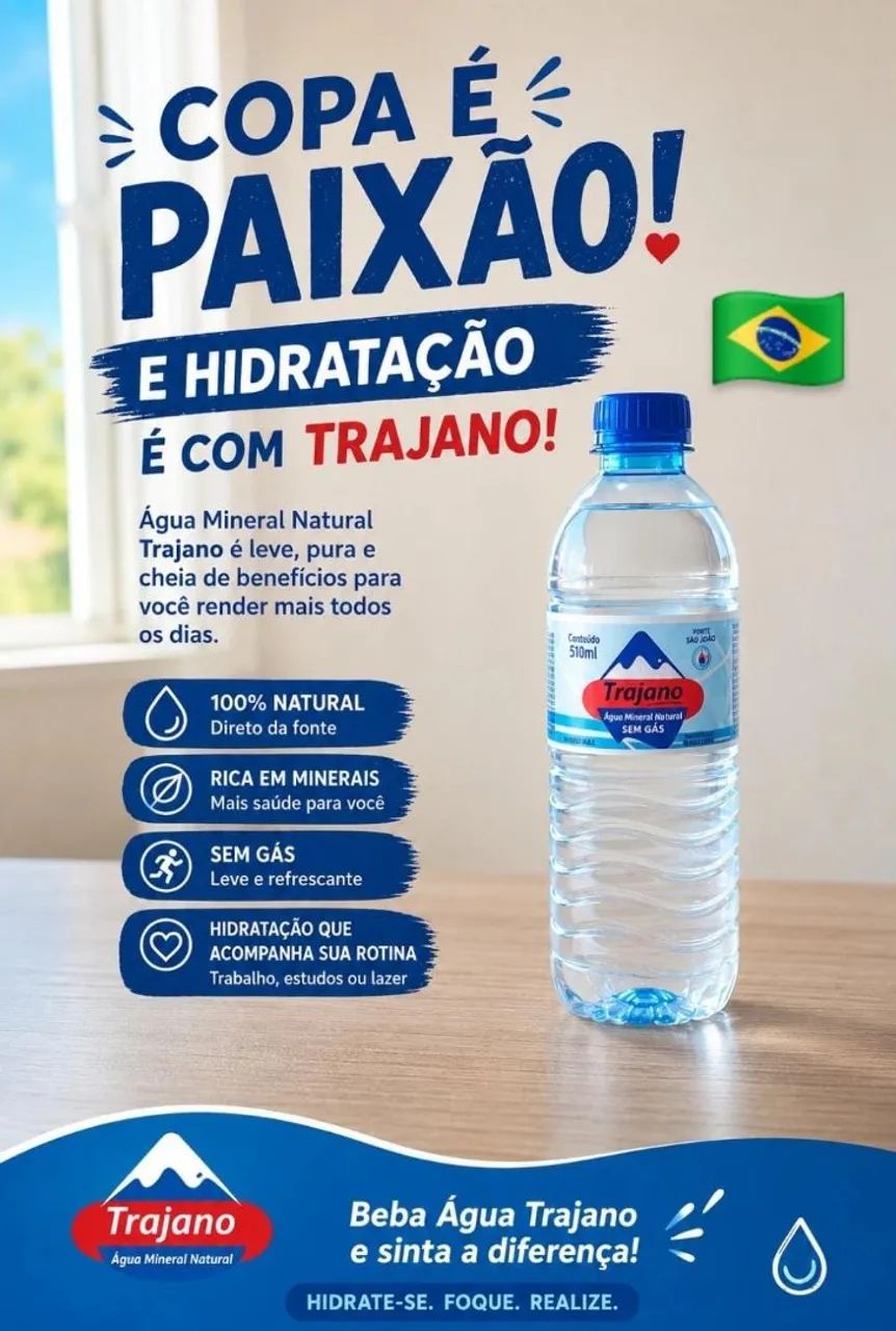 Distribuição de água com exclusividade da marca Trajano de Moraes.  - Foto 2