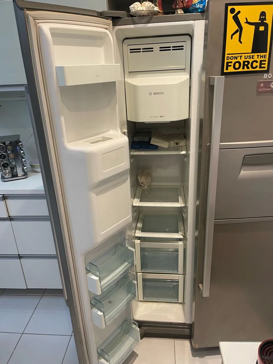 Geladeira Side by Side BOSCH 541L DEFEITO - Foto 2