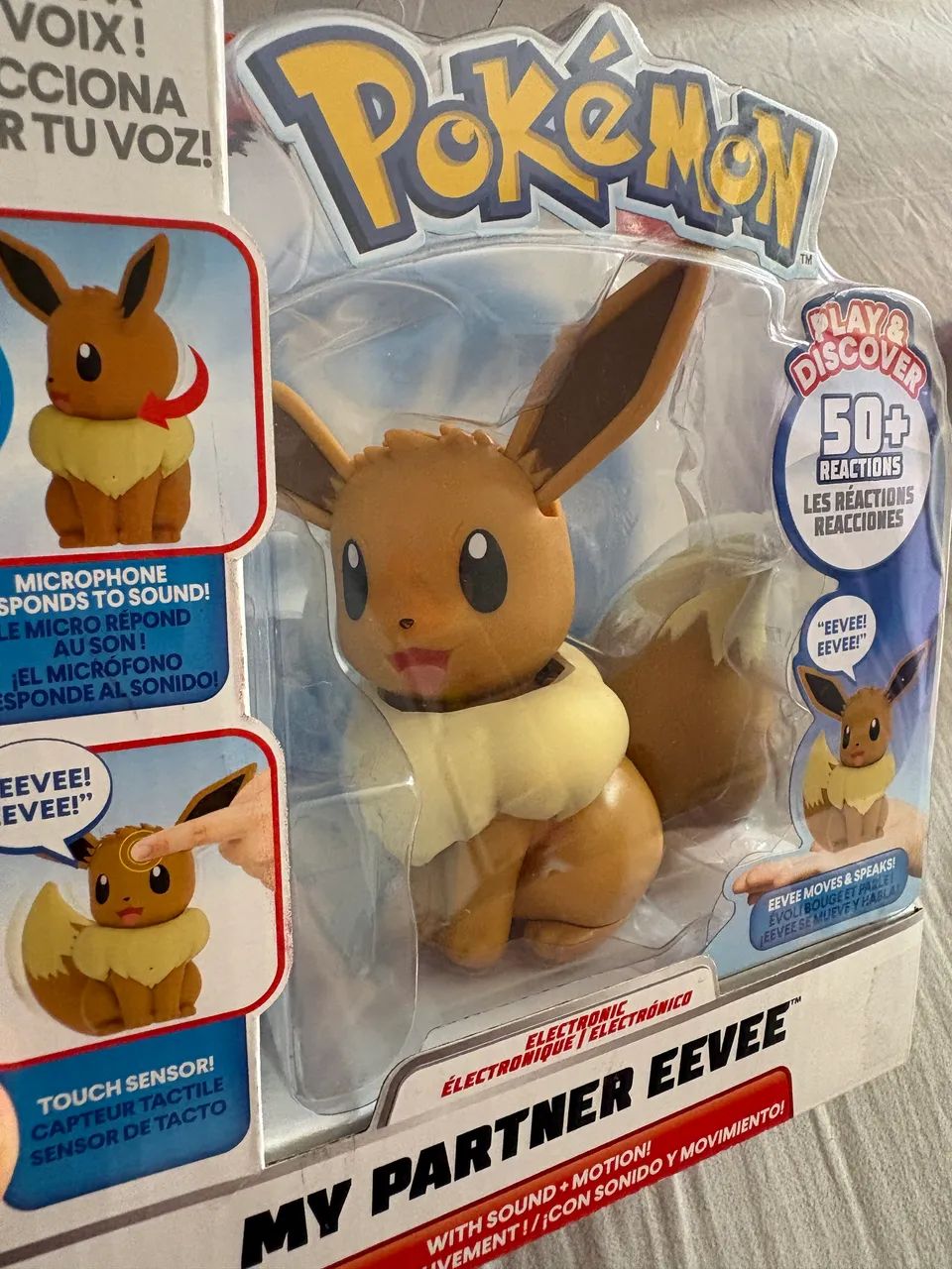 Figure Eevee interativa - My partner Eevee