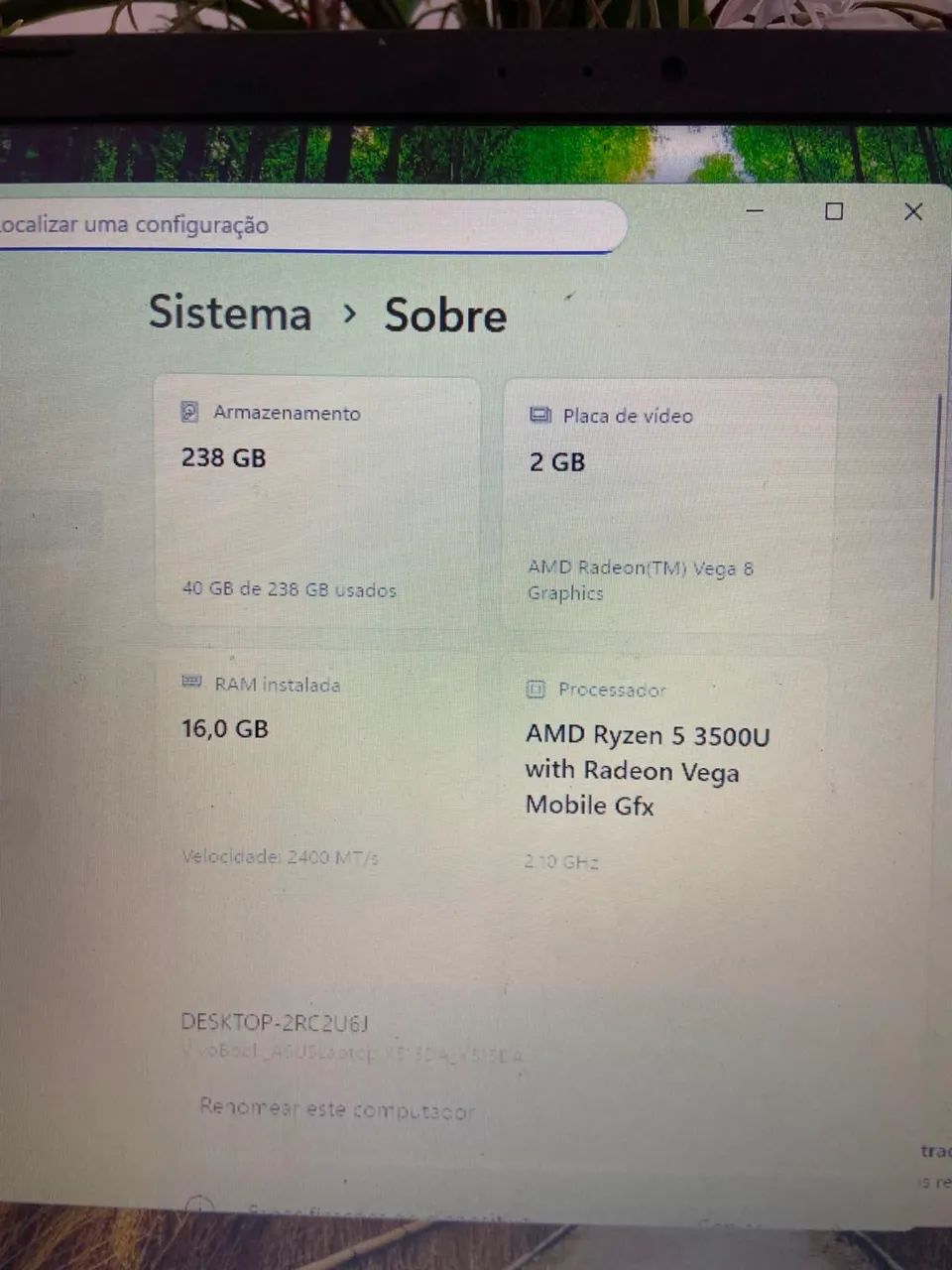 Notebook M515D - SSD 256GB - 16GB RAM - Foto 4