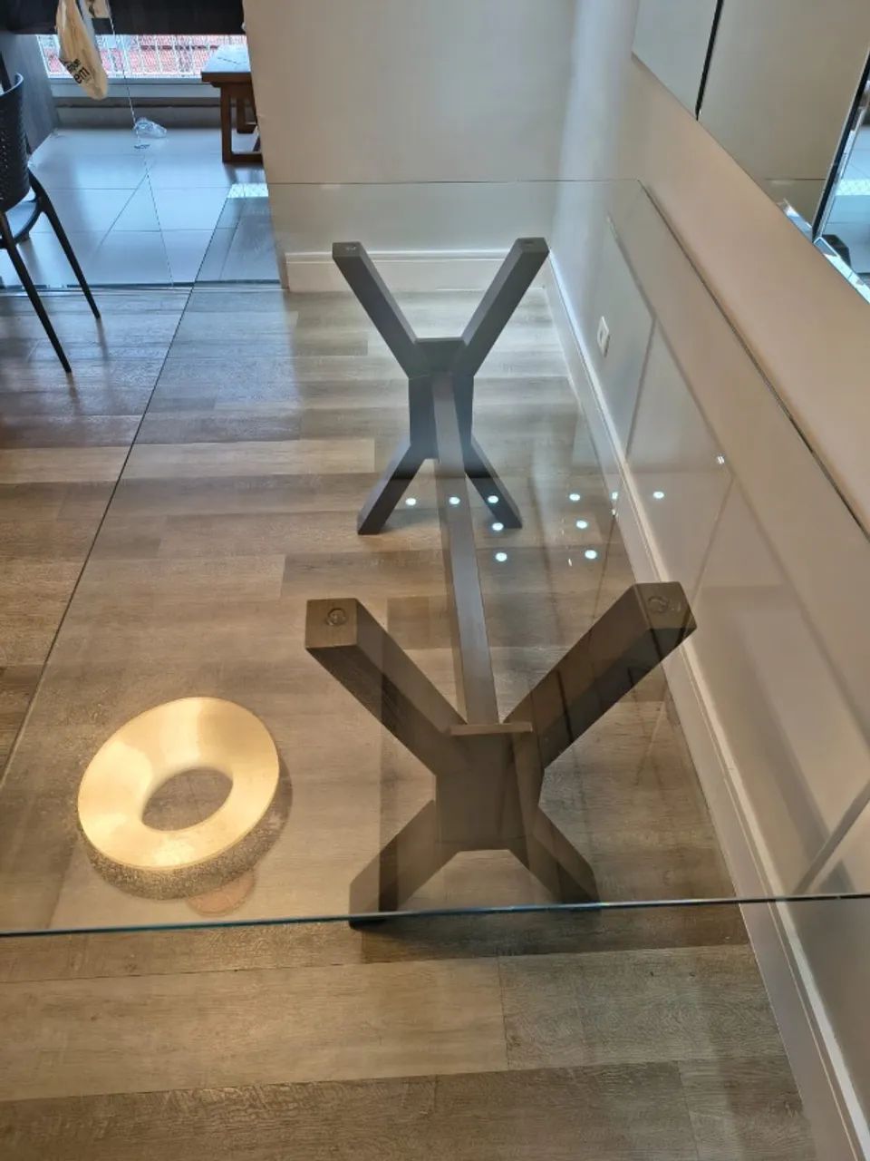 Vendo mesa de jantar com 6 lugares - Foto 4