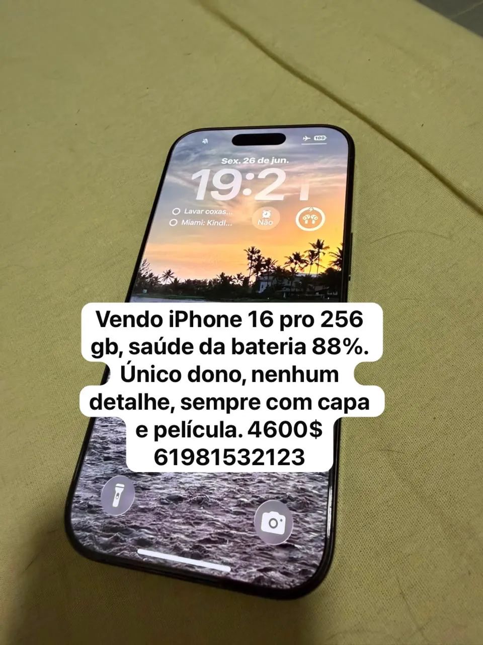 iPhone 16 pro - preto