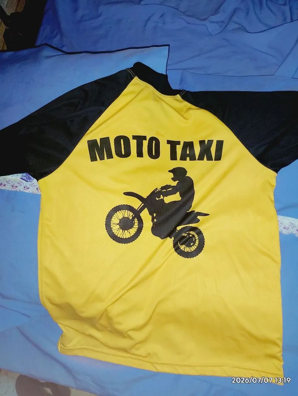 Camisa moto táxi 