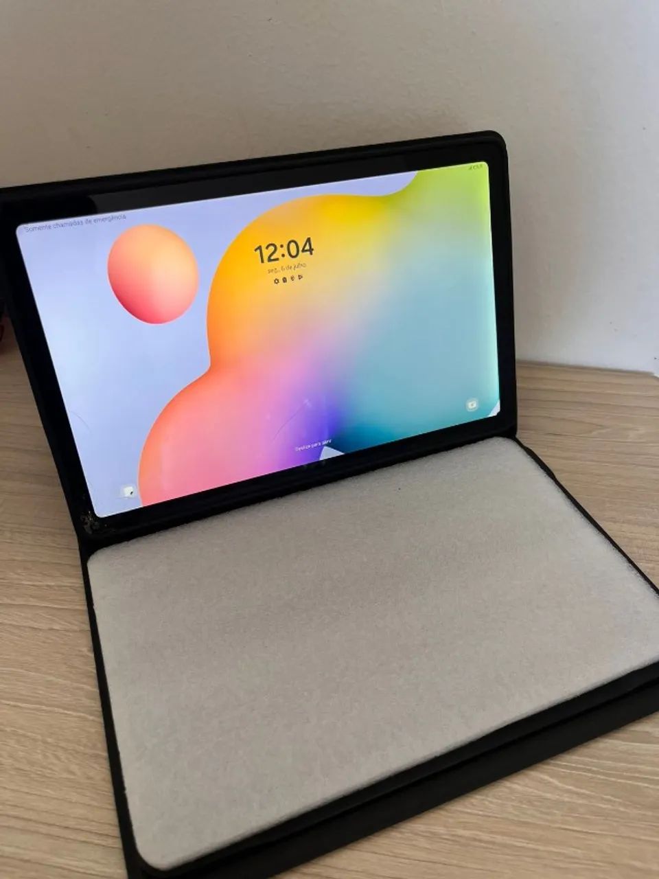 Tablet Samsung Galaxy Tab S6 Lite LTE 64GB + Keyboard Case | Funcionando 100% - Foto 4