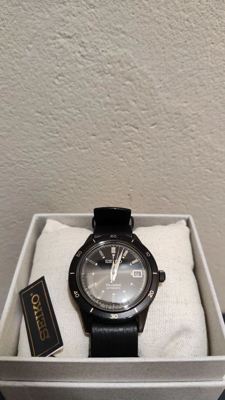 Relógio Seiko Pressage style 60 All black - Foto 4