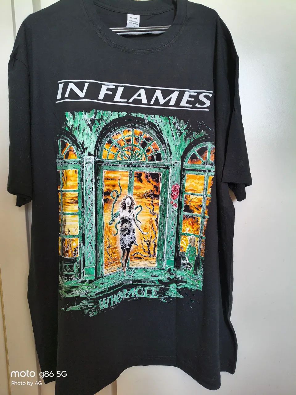 Camiseta rock metal
