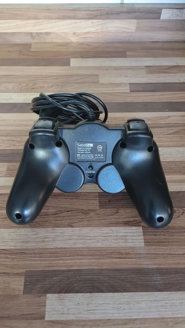 Vendo controle para pc satélite Pc joypad turbo  funcionando - Foto 2