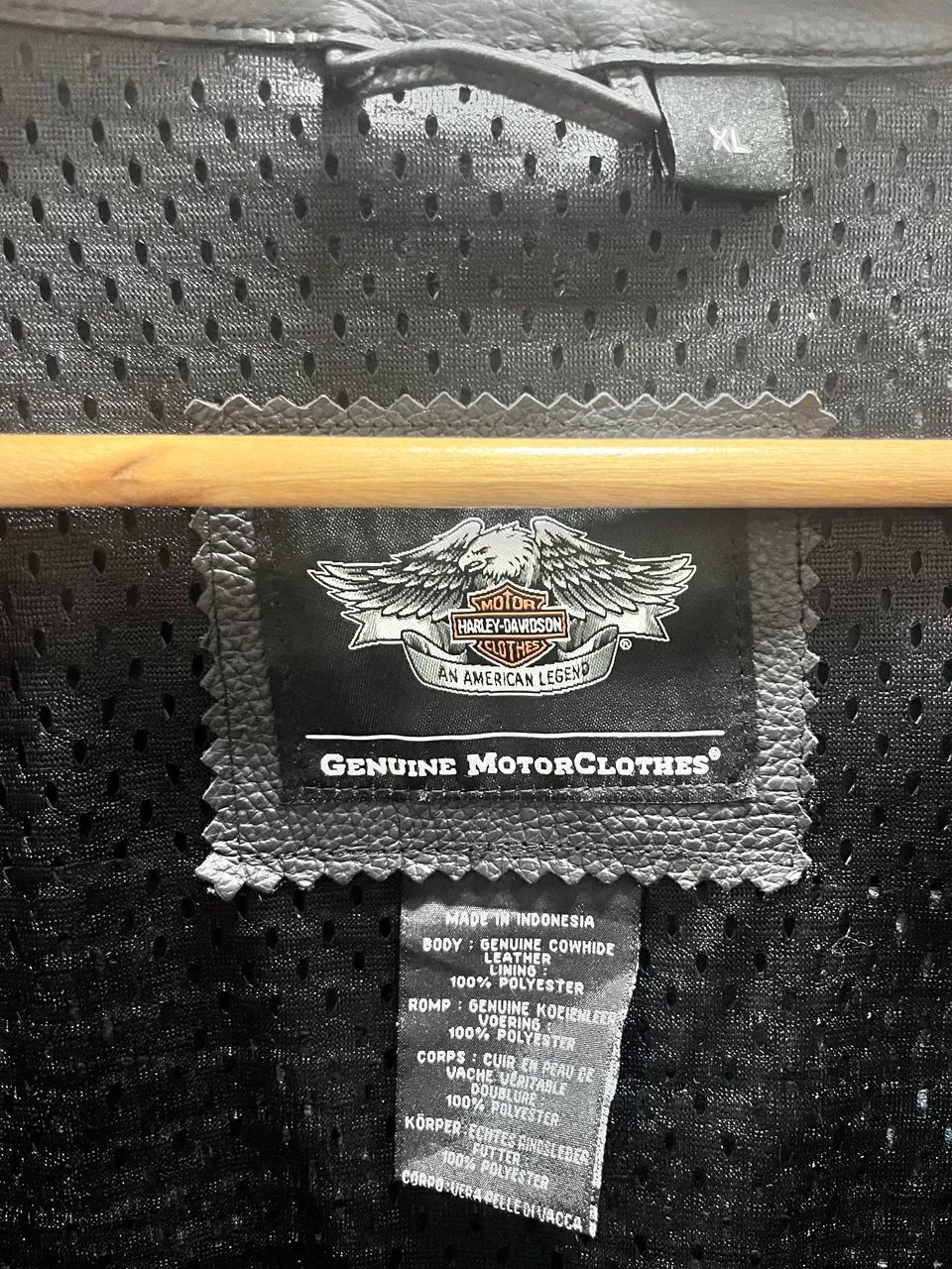 Colete couro - Harley Davidson - Foto 2